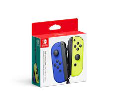 Nintendo Joy-Con (L/R) | Blue and Neon Yellow (Z8)